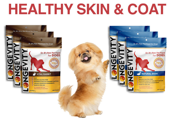 Healthy Skin & Coat Bundle - Longevity Raw Pet Foods