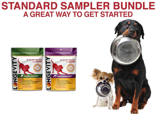Standard Sampler Dog Food Bundle